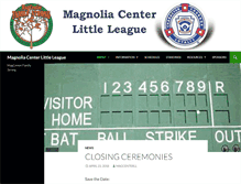 Tablet Screenshot of magcenterll.com